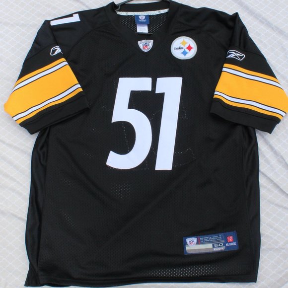 Reebok Other - Reebok Steelers james farrior authentic jersey